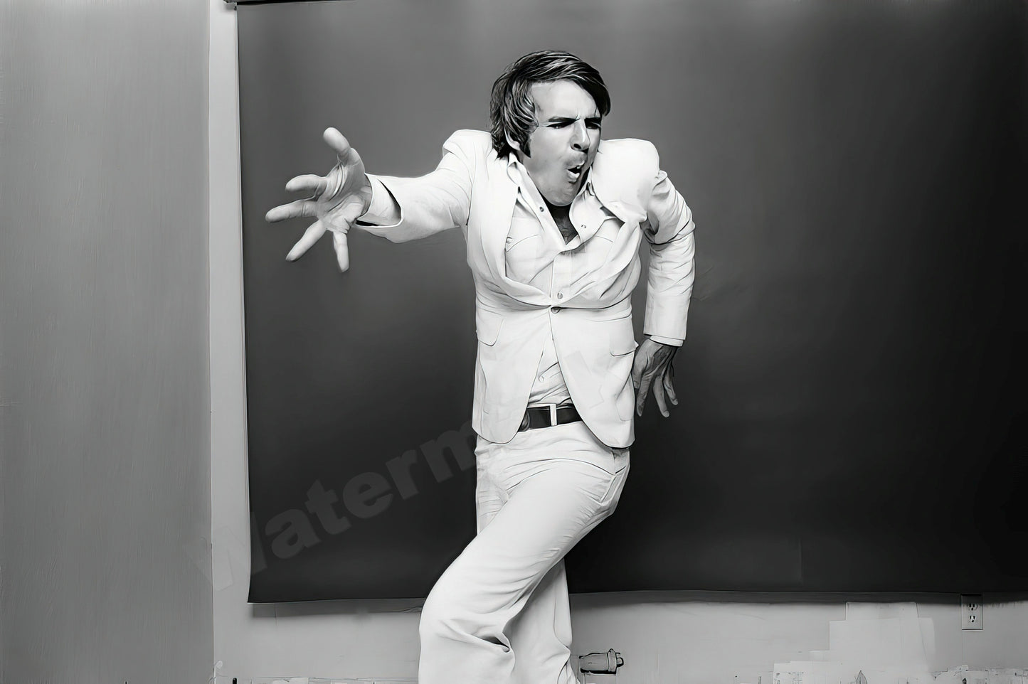 Steve Martin B&W Photo - Celebrity Actors and Comedians