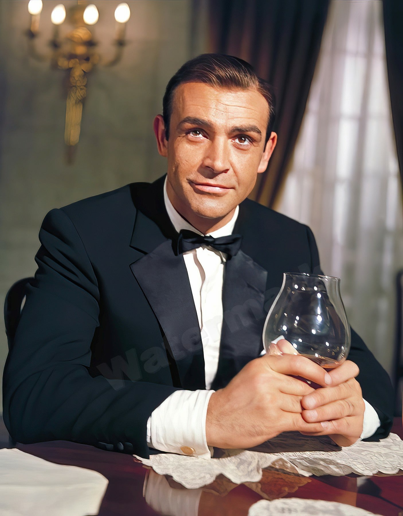Sean Connery Goldfinge Vintage Photo - Celebrity Actors