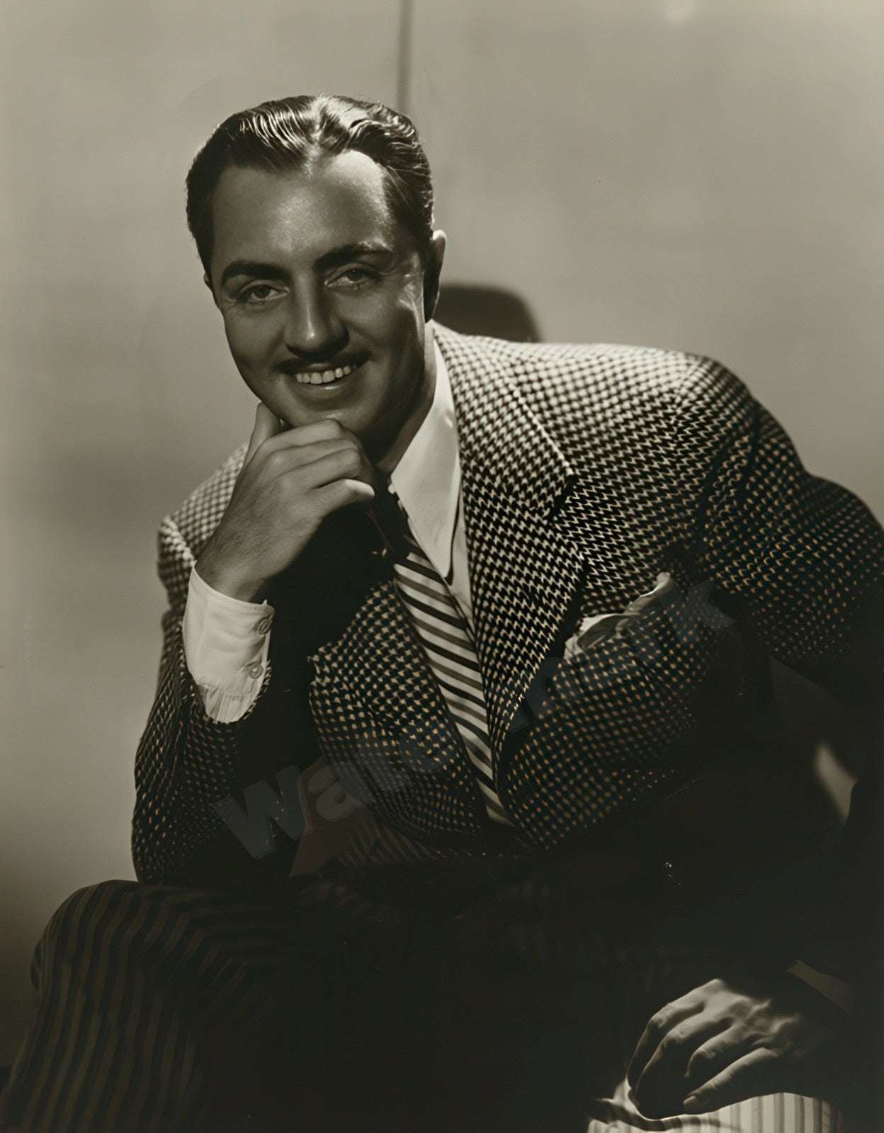 William Powell B&W Photo - Celebrity Actors