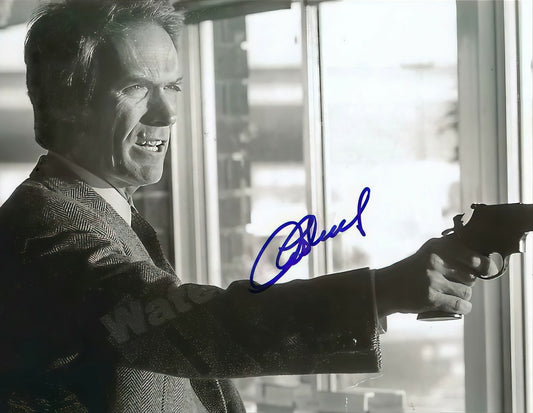 Clint Eastwood ( Dirty Harry ) Autographed Photo REPRINT - Celebrity Actors