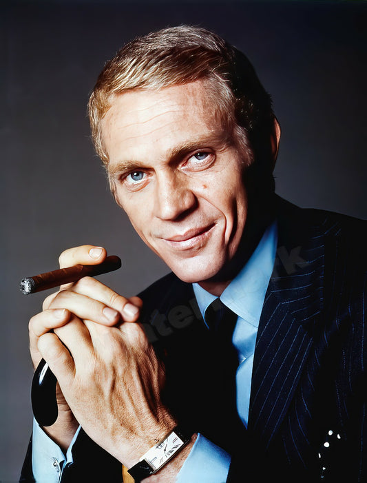 Steve Mcqueen The Thomas Crown Affair Vintage Photo - Celebrity Actors