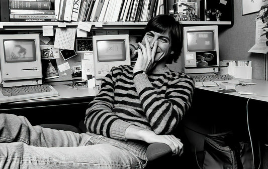 Steve Jobs B&W Photo - Celebrity Personality