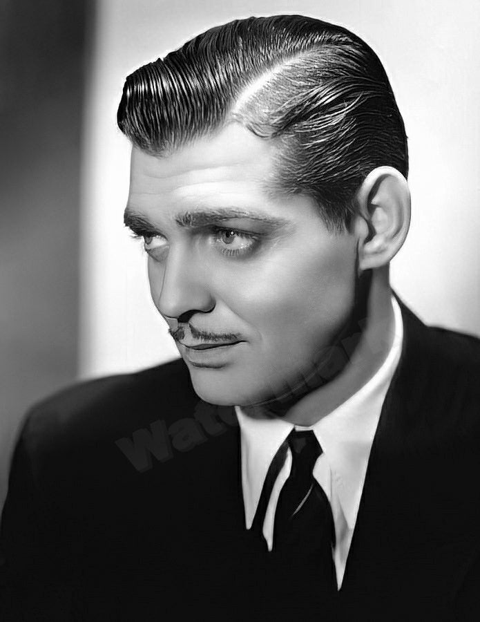 Clark Gable B&W Photo - Celebrity Actors