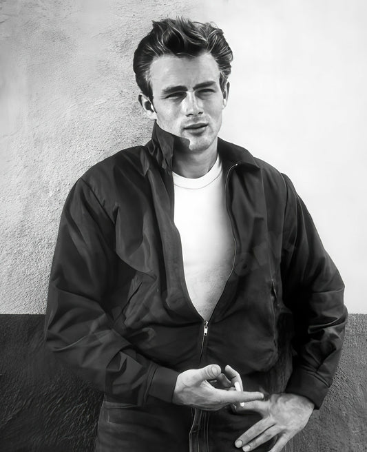 James Dean B&W Photo - Celebrity Actors