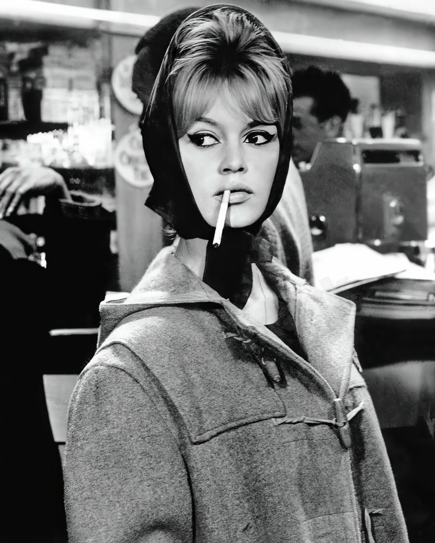 Brigitte Bardot The Truth B&W Photo - Celebrity Actresses
