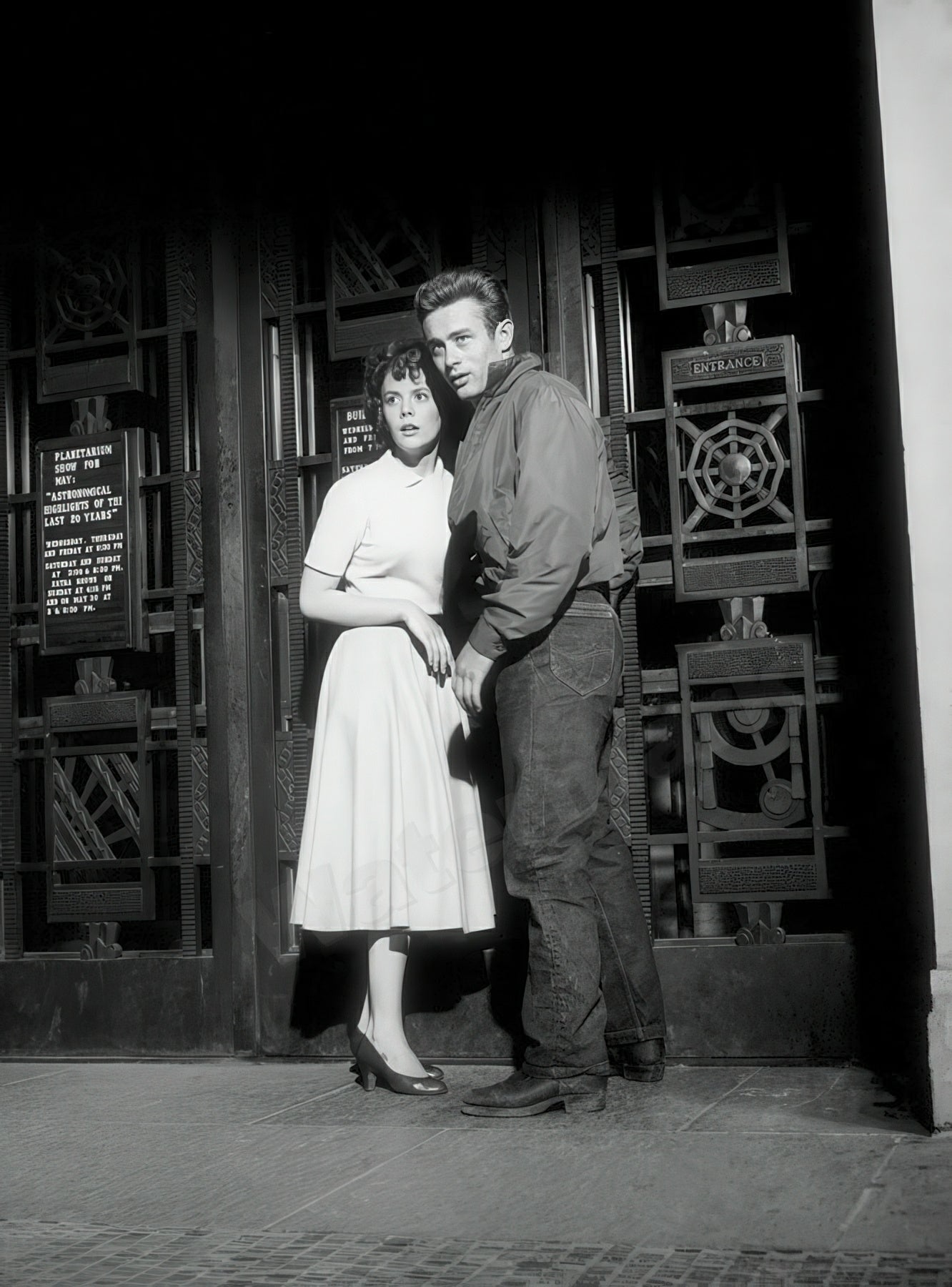 James Dean And Natalie Wood Rebel Without A Cause